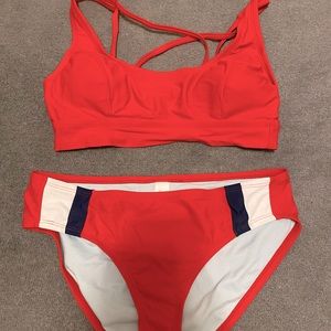 Red Sporty Bikini